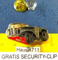 BUGATTI ROYAL OLDTIMER AUTO PIN ENAMEL MIT SECURITY-CLIP OLD