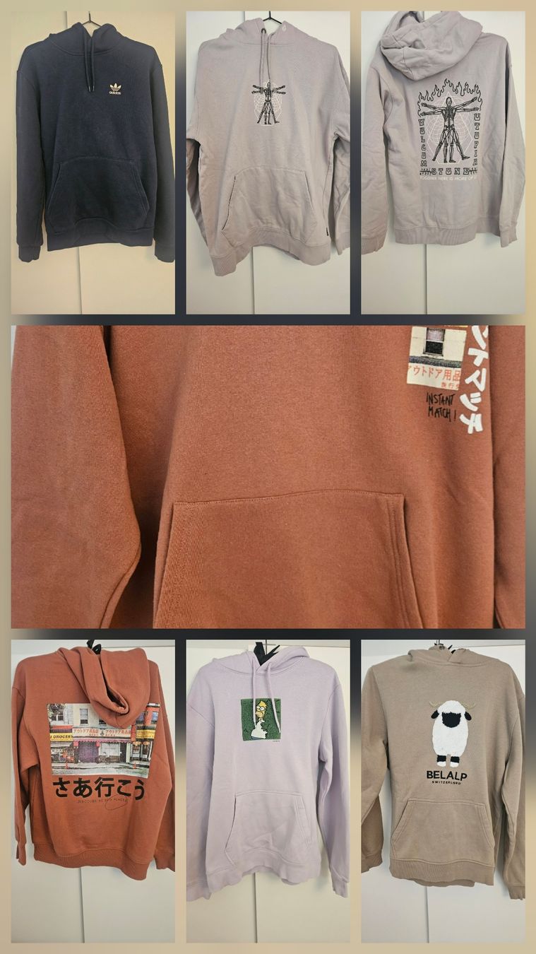 Maglioni & Felpe: Verschiedene Kapuzenpullover diverse Marken gebraucht – Usato da Zollikofen venduto da Baeta82