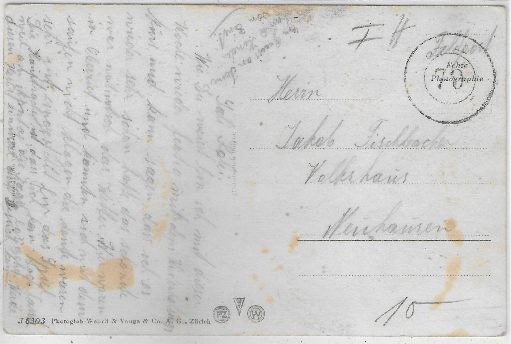 Cartoline postali: Wil SG - Schwanenteich – Usato da Ettingen venduto da Kartenplanet 1