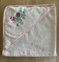 Leinenweberei Bern Baby Badetuch mit Kapuze, Top Zustand!