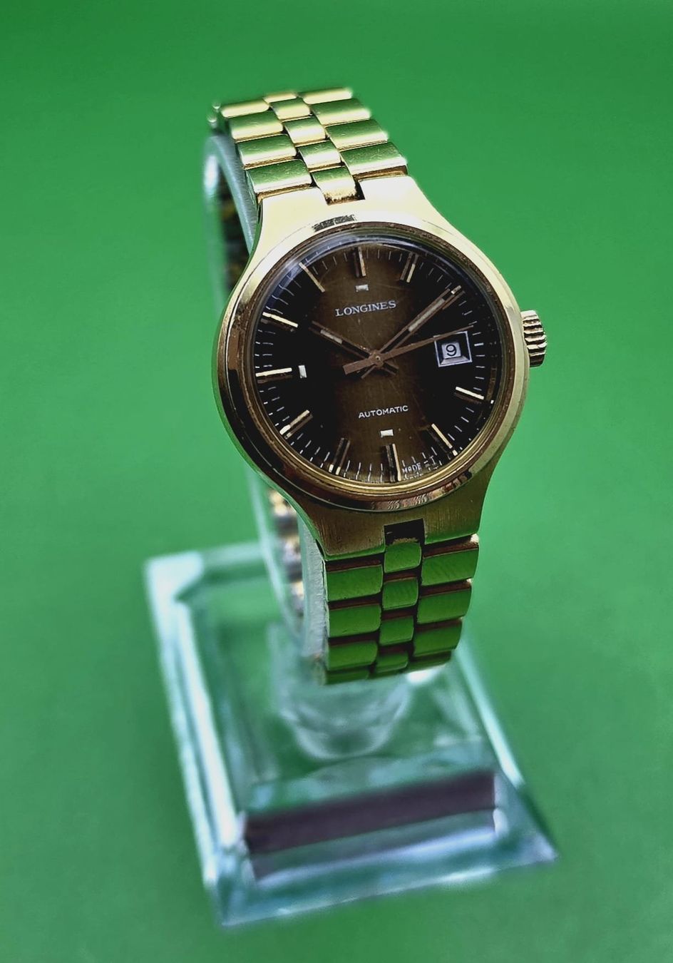Longines Orologi: LONGINES DATE AUTOMATIC SWISS MADE STAINLESS STEEL BACK 1737 – Difettoso da Neftenbach venduto da Taschen-Uhren 4