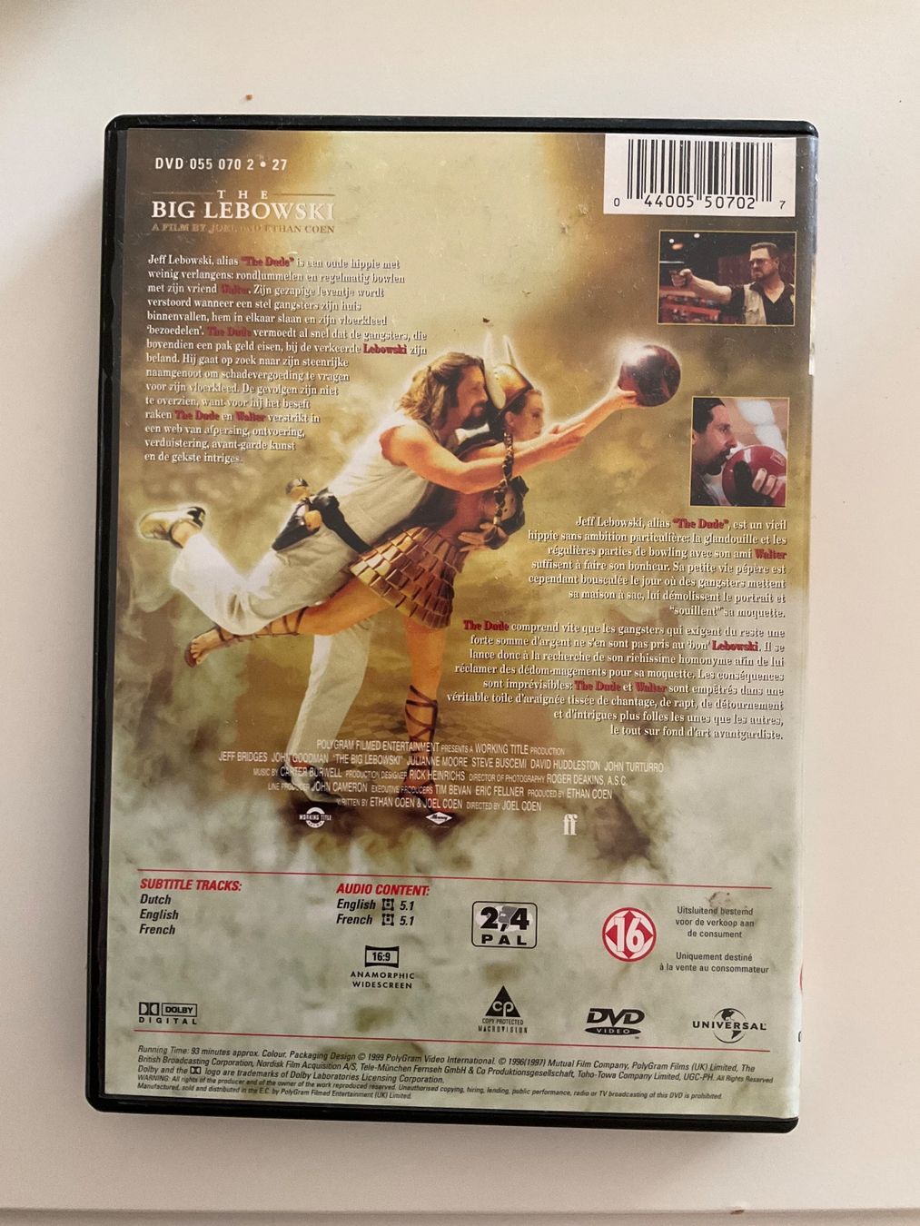 Tous les DVDs: DVD The Big Lebowski edition Universal – D'occasion à Veyrier par Deniro2 1