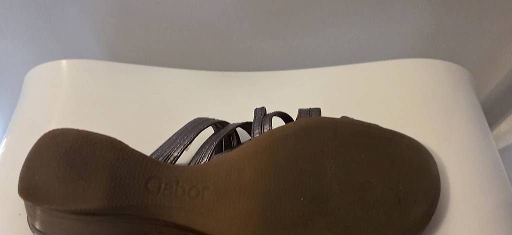 Scarpe da donna: Gabor Pantolette, bronze Leder – Usato da Wolfhausen venduto da LoukAudio 2