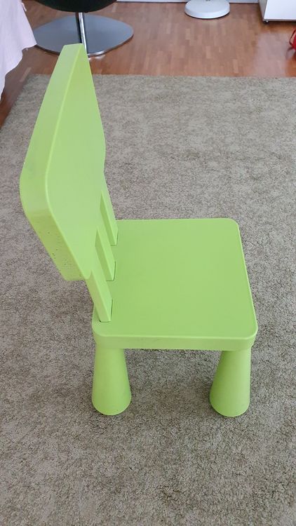 Mammut Kinderstuhl von Ikea in Gruen Kaufen auf Ricardo