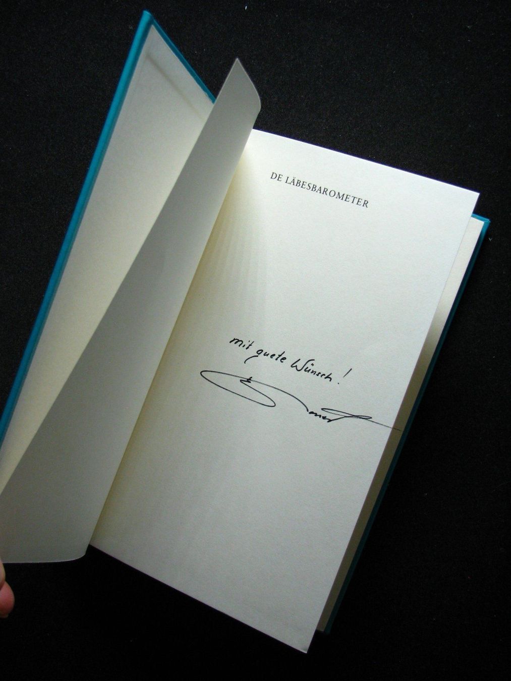 Libri: Ernst Bossert De Läbesbarometer signiert – Usato da Reitnau venduto da Zaomir 1