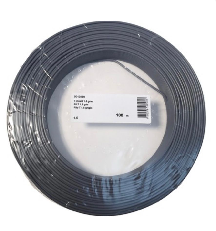 Cavi: T-Draht 1.5mm2 100m Grau – Nuovo e nell'imballaggio originale da Luzern venduto da Elektrogut