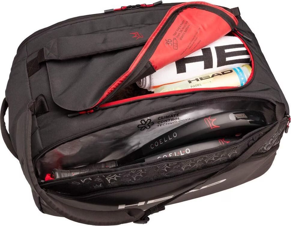 Head Sacs: HEAD Coello Padeltasche -  schwarz neuwertig – D'occasion à Uster par Cappolous 1
