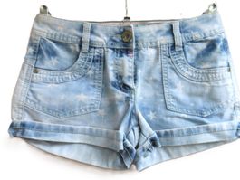 ca.Gr 146 152 Jeans Shorts mit Sternen s.Masse