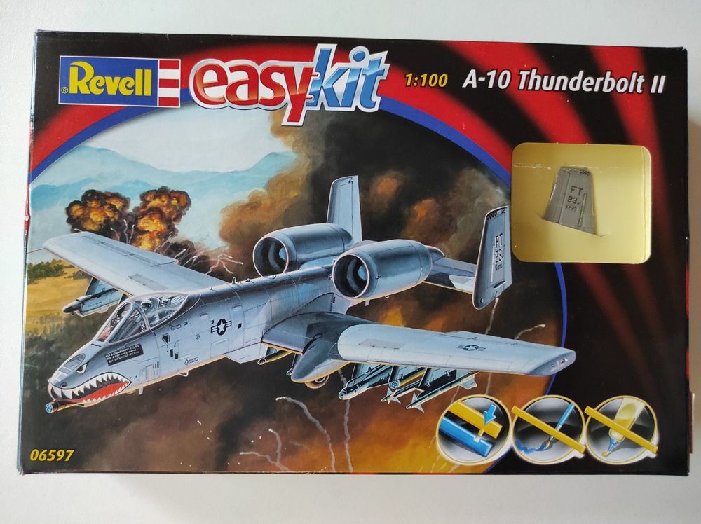 A-10 Thunderbolt II der USAF (Easykit) von Revell 1/100 (Neu und ...