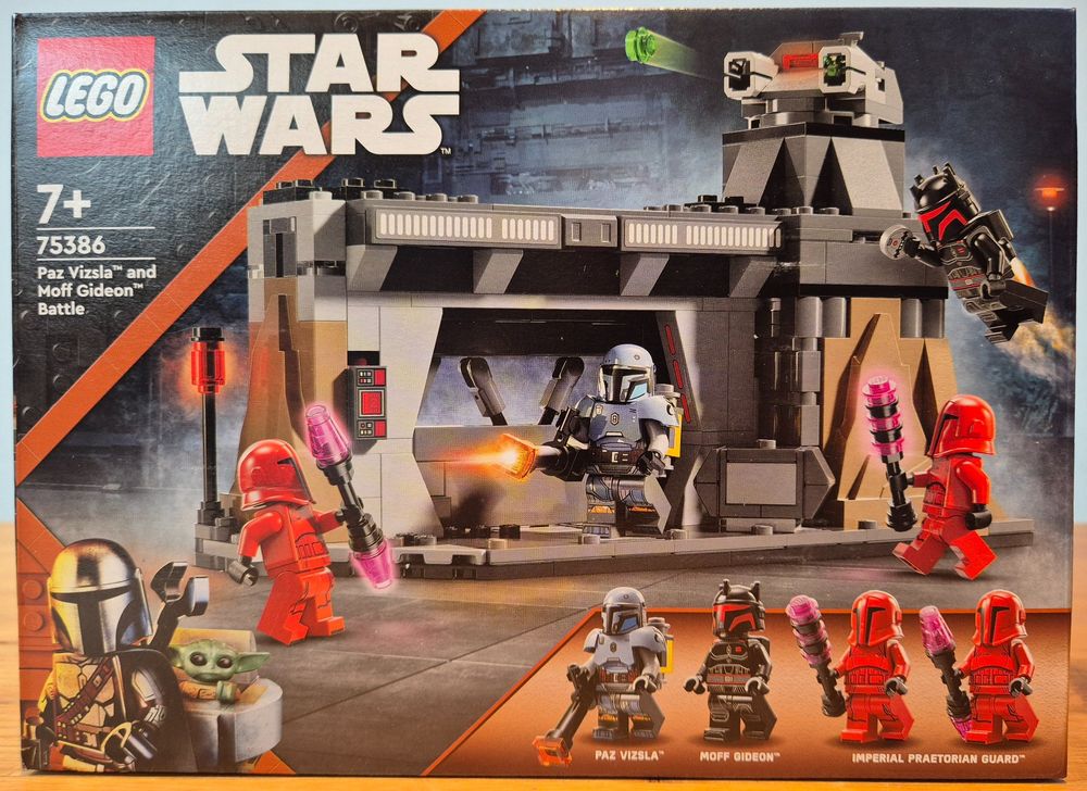 Lego 75386: Paz Vizsla and Moff Gideon Battle - Neu & OVP (Neu und ...