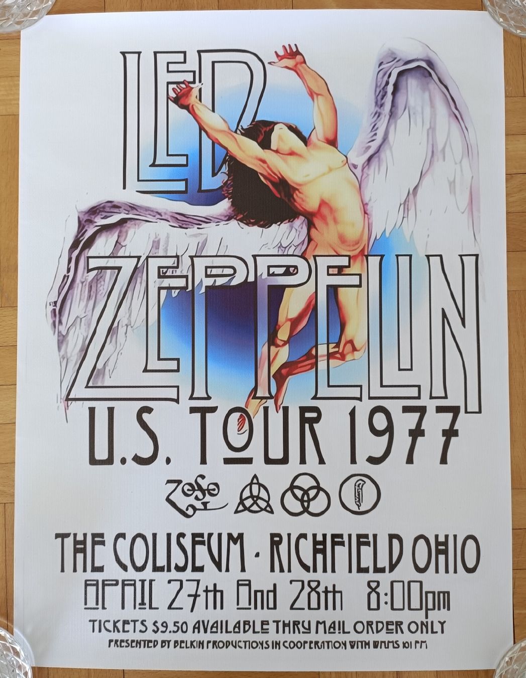 Foto & Immagini: LED ZEPPELIN. Poster DIN A3. Rock – Nuovo (secondo la descrizione) da Luzern venduto da cryptonic79