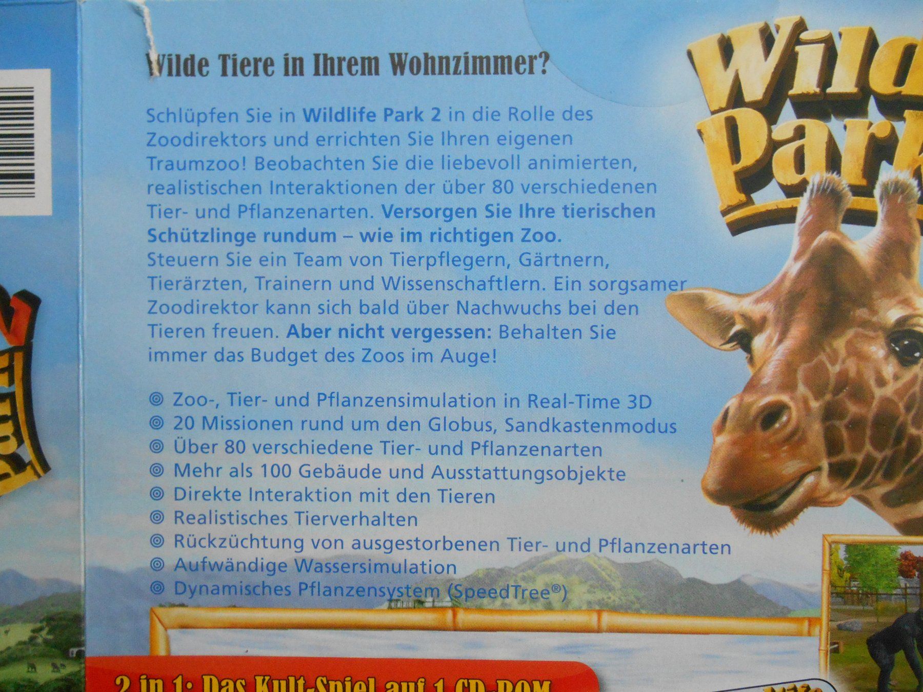 Giochi: Wildlife Park 2 - PC-Spiel – Nuovo (secondo la descrizione) da Nussbaumen AG venduto da Sumopi 2