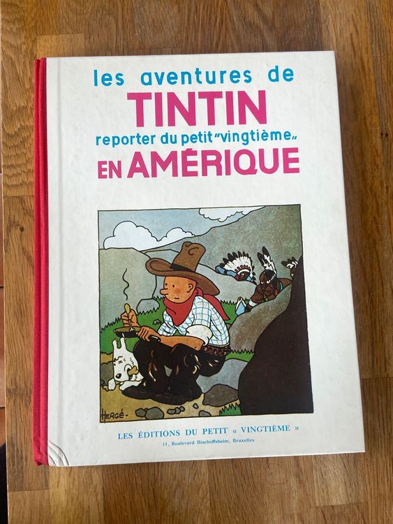 Tintin en Amérique Facsimilé N&B, reproduit l'EO de 1932 Kaufen auf