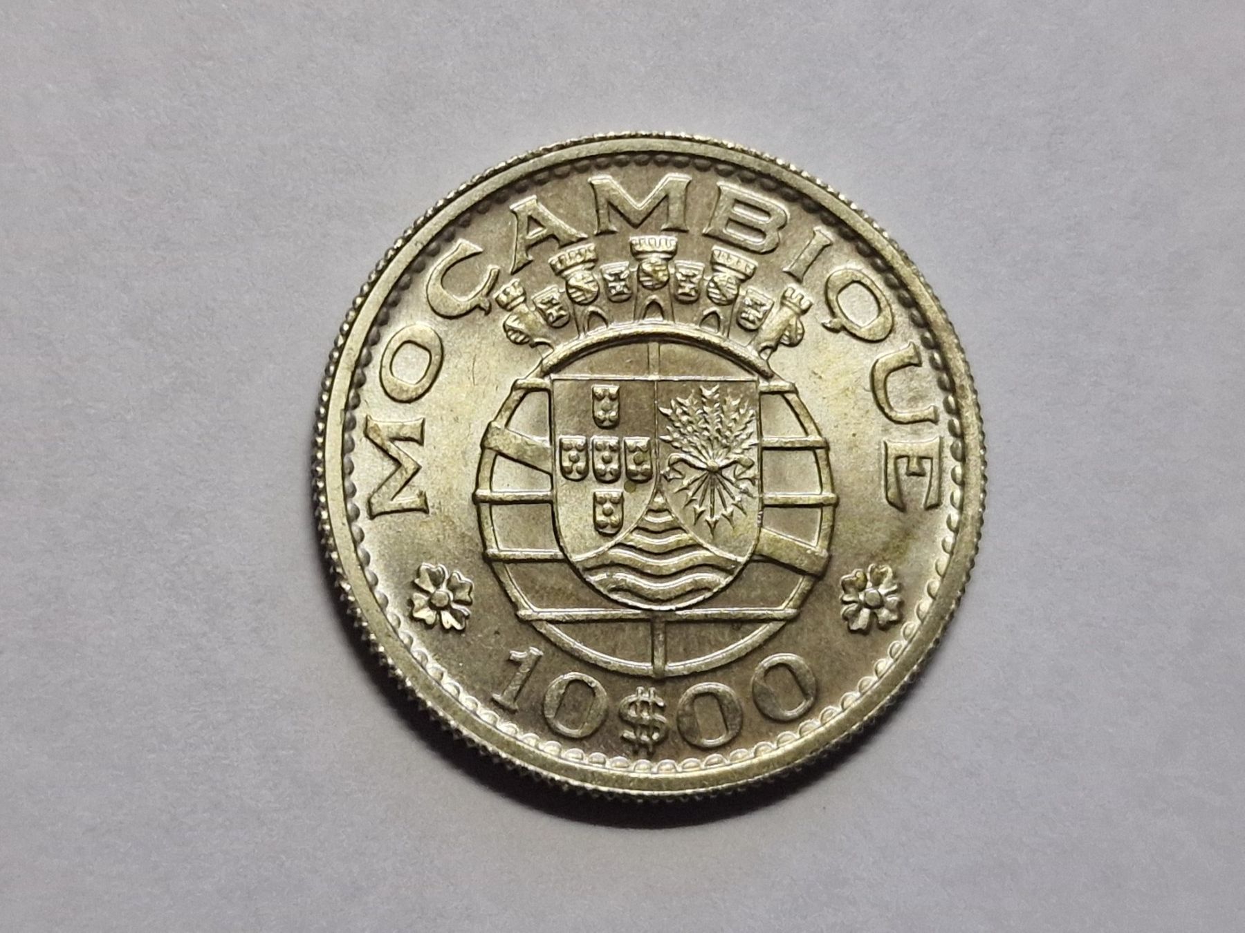 Tutti le monete: Moçambique 5 escudos 1966 silber. – Nuovo (secondo la descrizione) da Zürich venduto da Moreira01