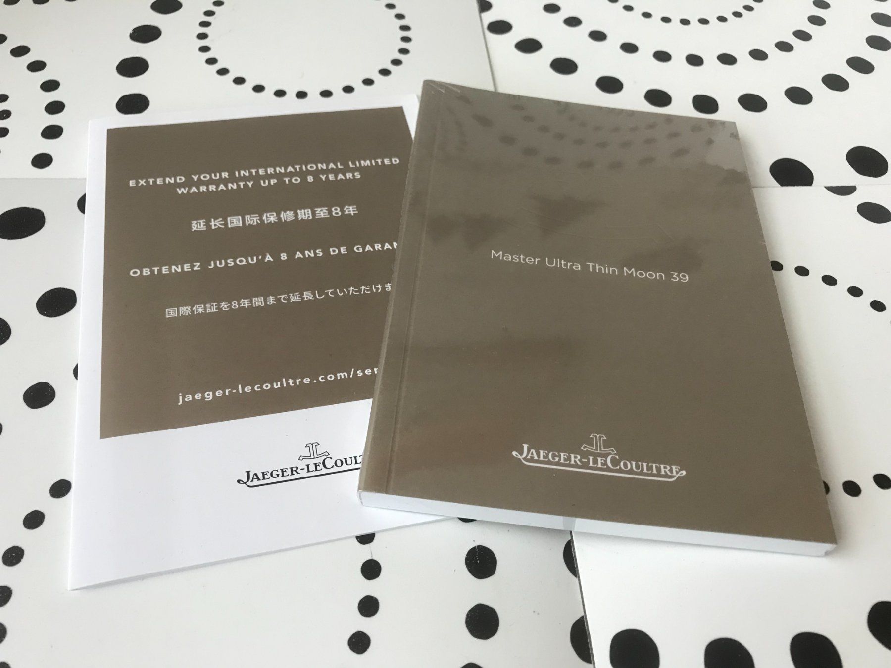 Documenti: JAEGER-LECOULTRE - OPERATING INSTRUCTIONS - NEW !!! – Nuovo e nell'imballaggio originale da Epalinges venduto da dream-watch