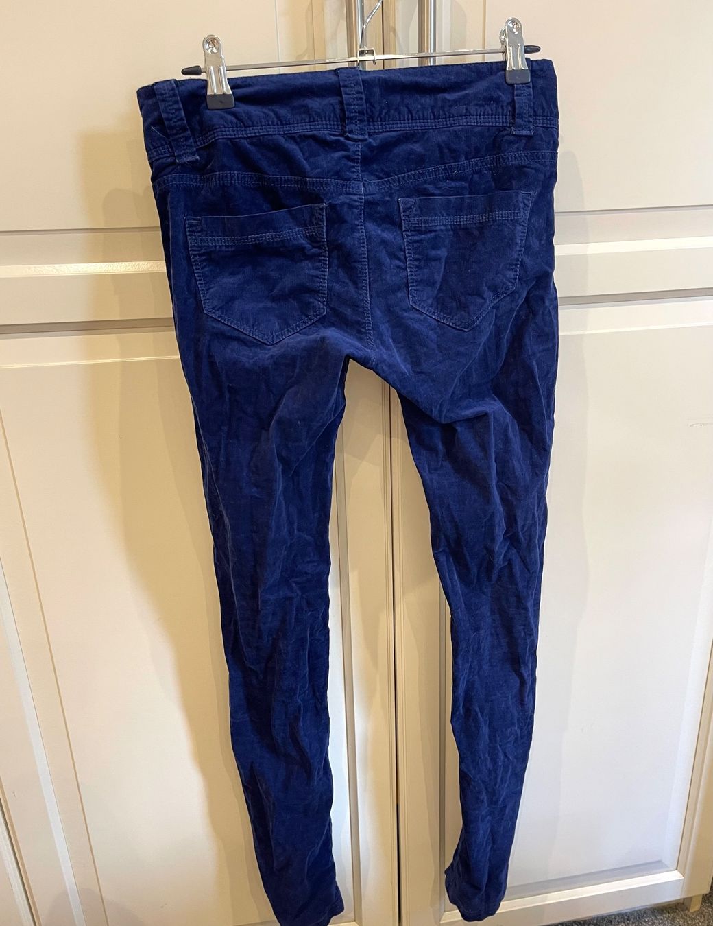 Tally Weijl Pantaloni: Pantalons Velours Blue Taille 36 – Usato da Genève venduto da Annilu 2