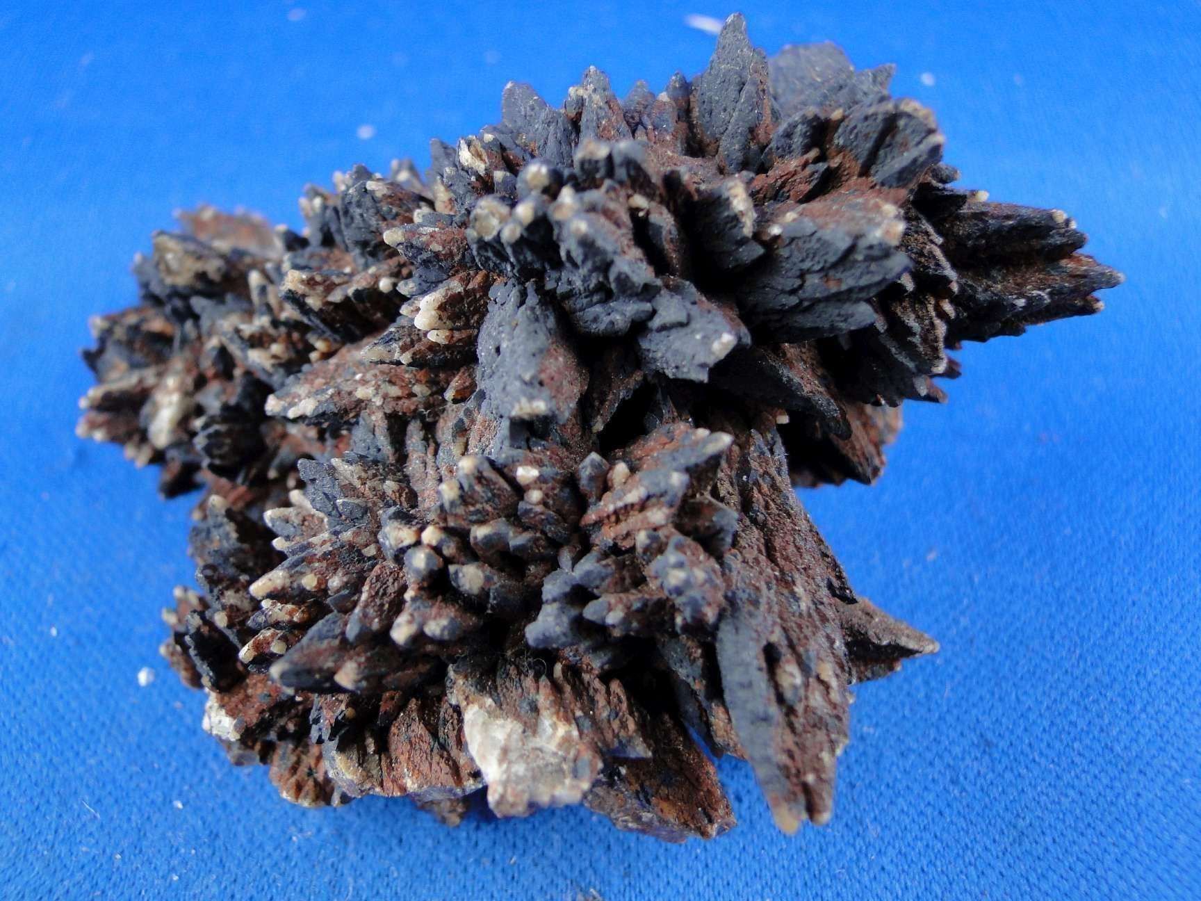 Minerali & Pietre curative: Chalcocite psm Calcit mit Malachit – Usato da Schinznach Bad venduto da Demerald 6