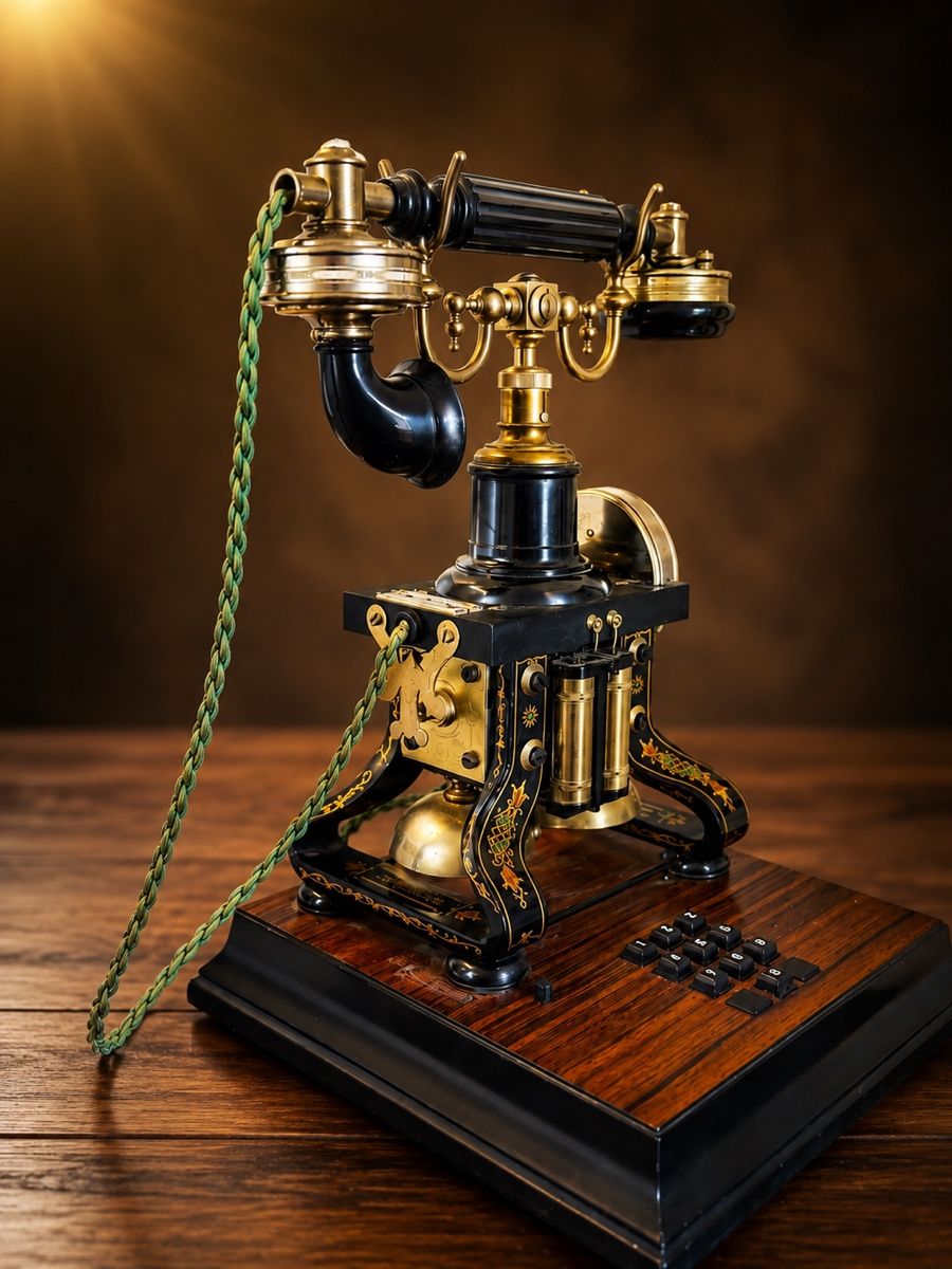 Telefoni: Ericsson 1892 Telefon mit Kurbel antik Telefon – Usato da Winterthur venduto da danyar_1 2