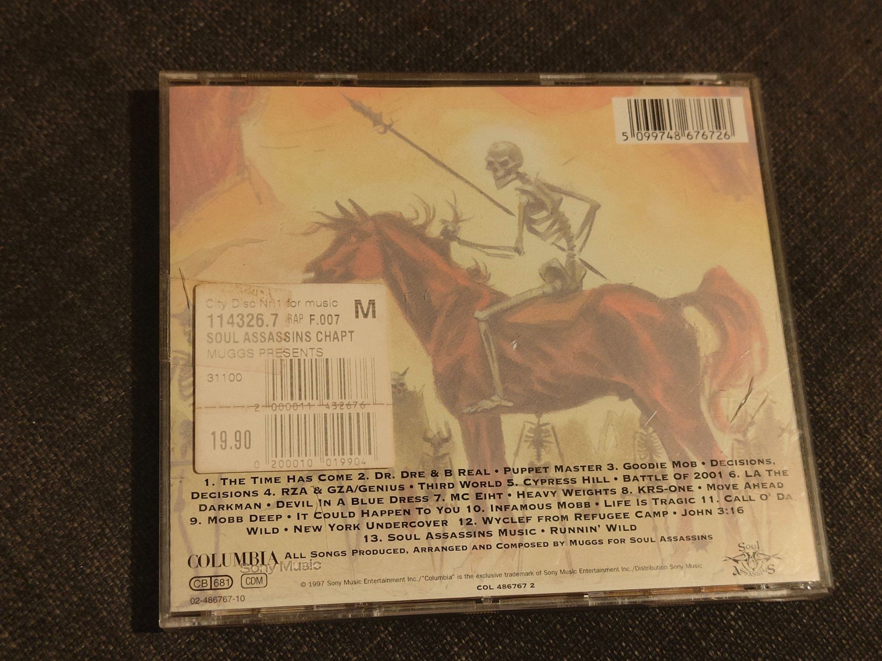 CD: Muggs - The soul assassins – Usato da Fribourg venduto da cristiana_vend 1