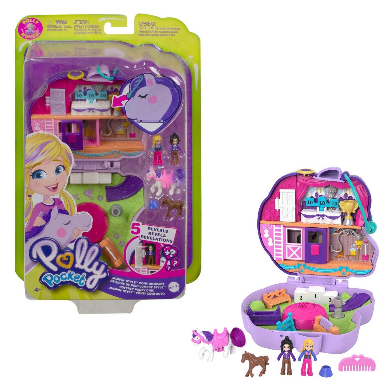 Polly Pocket Spielzeuge: Polly Pocket Pony Compact – Neu und originalverpackt aus Oensingen von