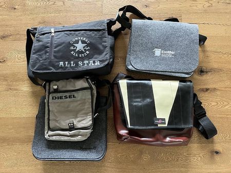 Verschiedene Taschen für Sport/Freizeit/Shoppen
