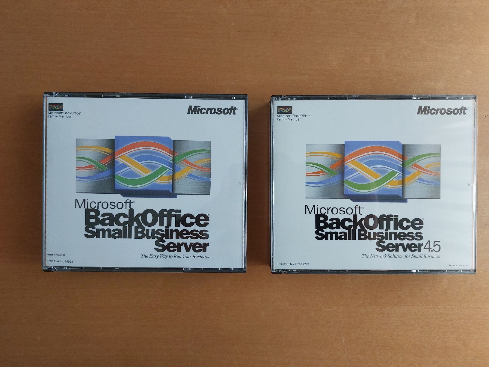 Microsoft Software: Microsoft BackOffice SBS + SBS 4.5 – Full CD Sets (6 Discs) – Usato da Stabio venduto da g_collector7