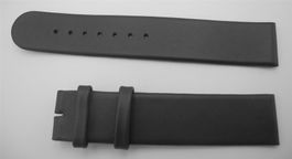 20 mm Leder Uhrenarmband grau, Nr. 34a