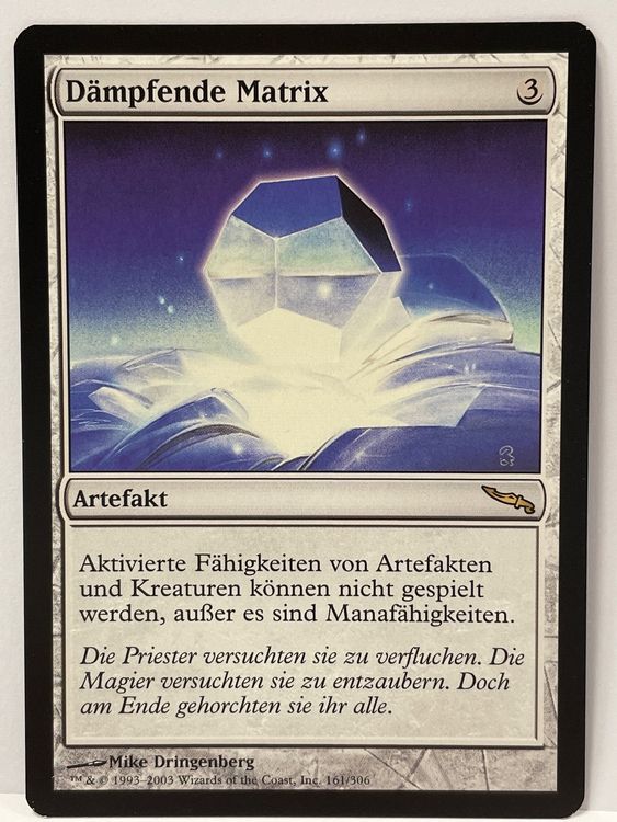 Magic The Gathering Dämpfende Matrix Kaufen auf Ricardo