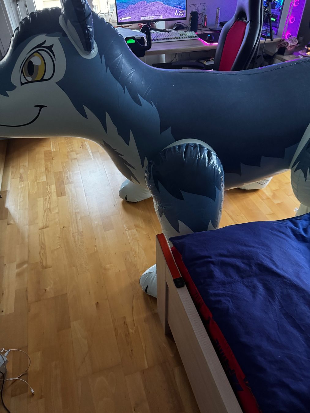 Salvagente: Aufblasbare inflatable Wolf matte – Usato da Le Locle venduto da boe_d6hd 3