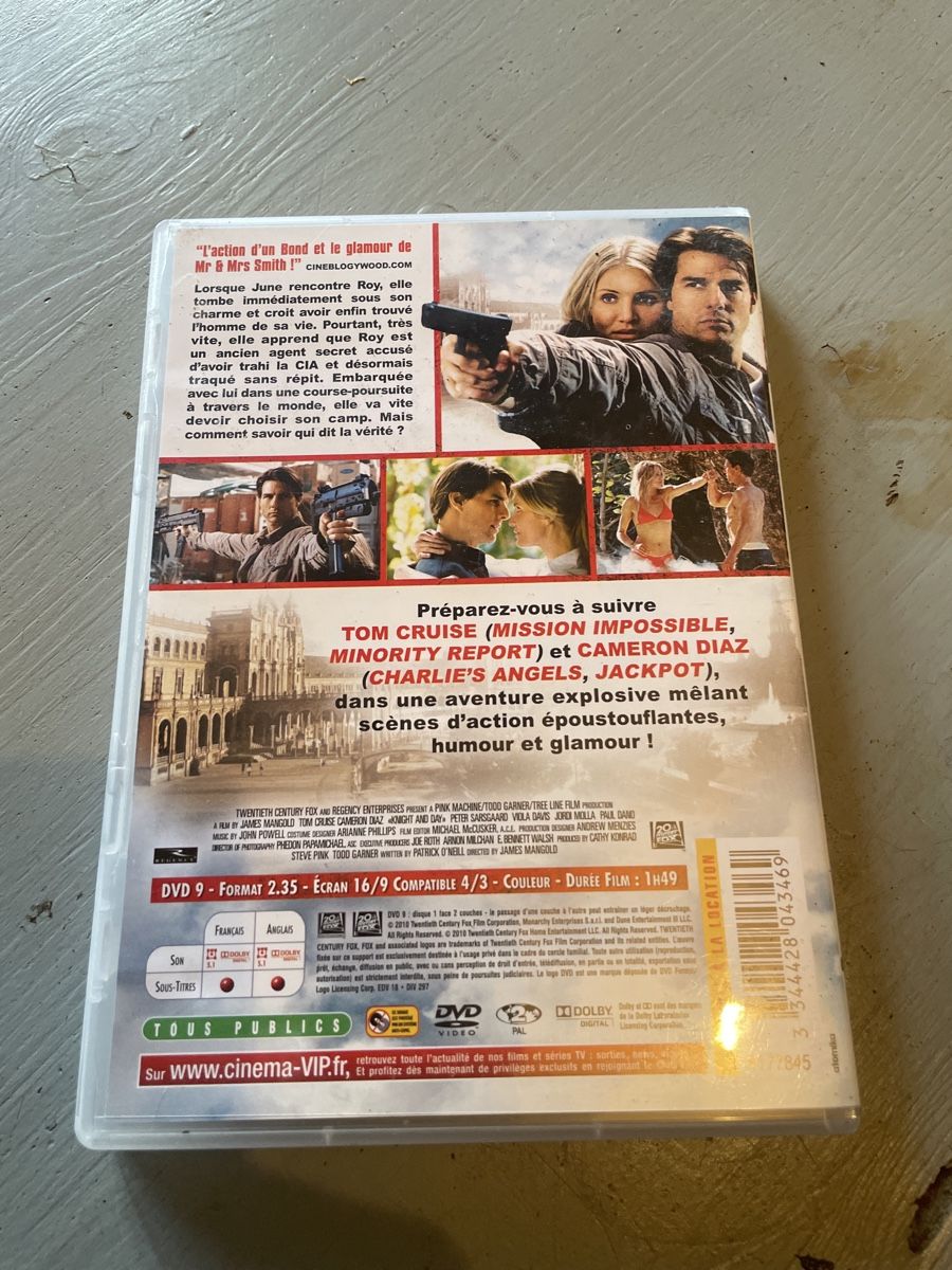 Tous les DVDs: DVD the night and day  – D'occasion à moudon par faucheur2 1