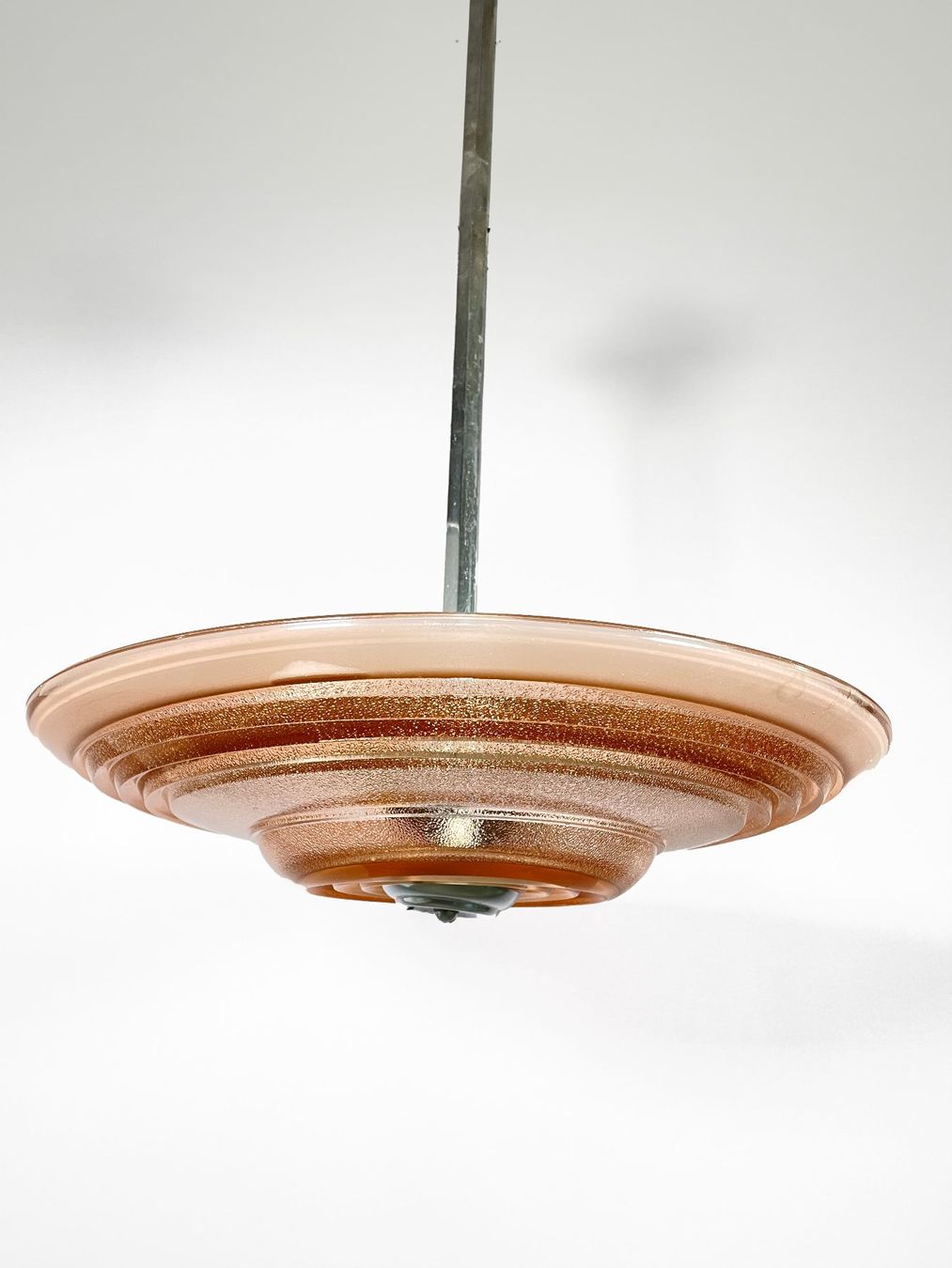 Lampadari & plafoniere: Art Deco Deckenlampe aus Glas – Usato da Zürich venduto da Hedwig-steig