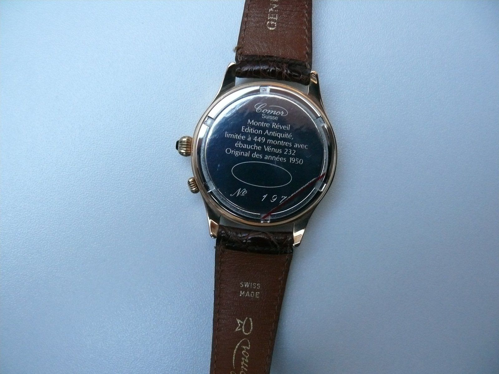 Orologi: COMOR   Réveil Venus 232 – Nuovo (secondo la descrizione) da Murten venduto da AnakondA1946 1