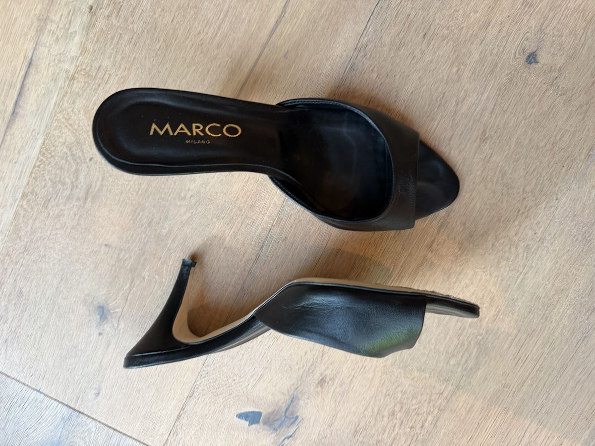 Damenschuhe: Damen Mules schwarz  – Gebraucht aus Meilen von ni812 2