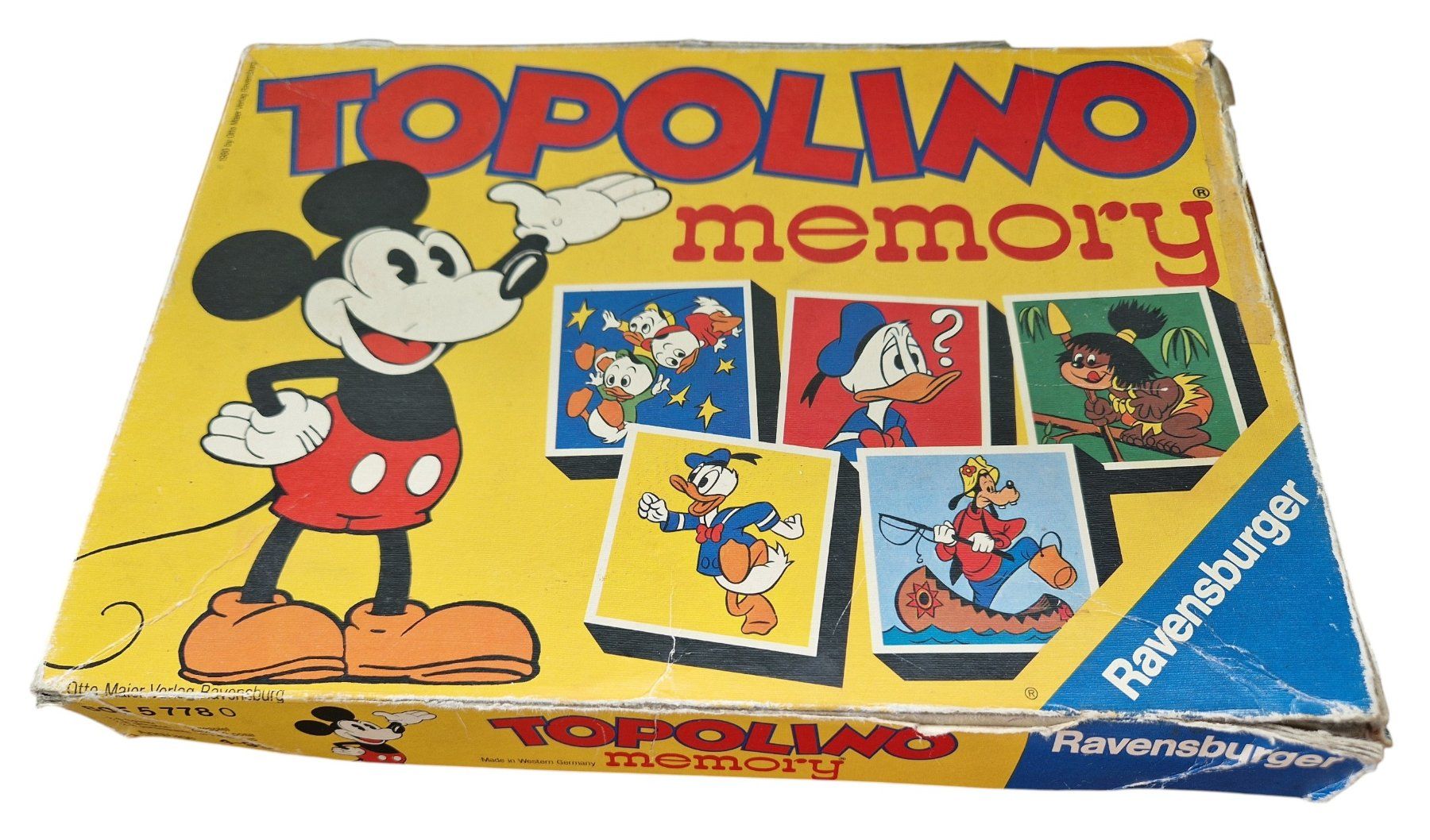 Disney Giochi: Memory Micky Maus Topolino Disney 1980 – Usato da Mörschwil venduto da lindaswunderkiste