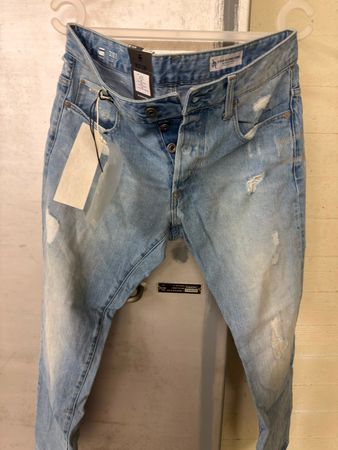 G-Star Jeans 3301 Slim W32 L30 hellblau Zustand neu