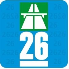 Vignette autostradali: Autobahnvignette 2026 – Nuovo e nell'imballaggio originale da Chur venduto da Anna-x3