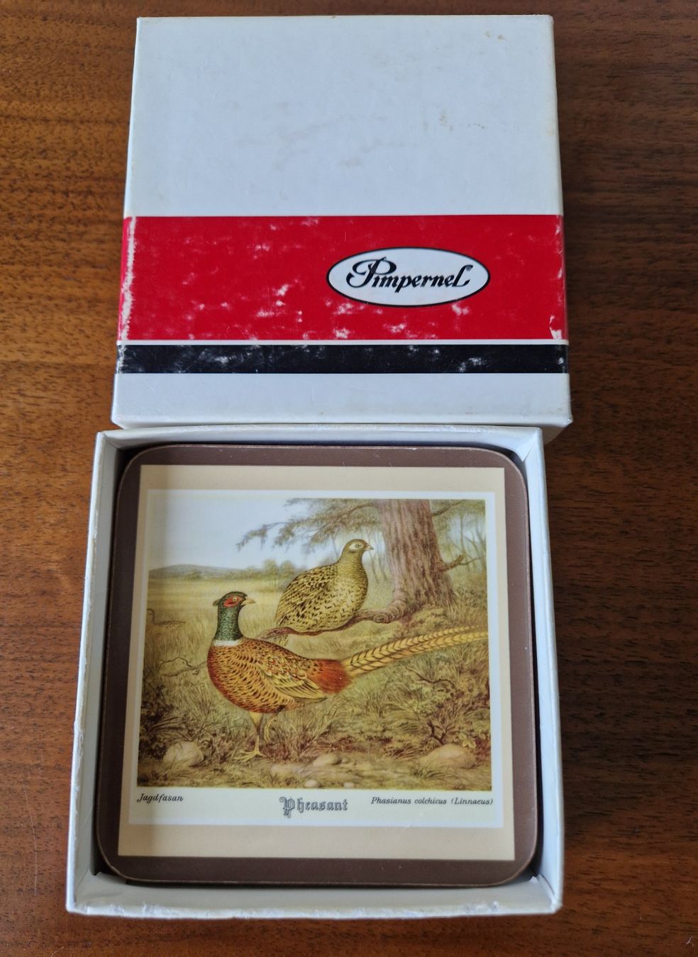 Sottobicchieri: 4  Pimpernel Untersetzer Original Packung – Usato da Bern venduto da Antikbatik