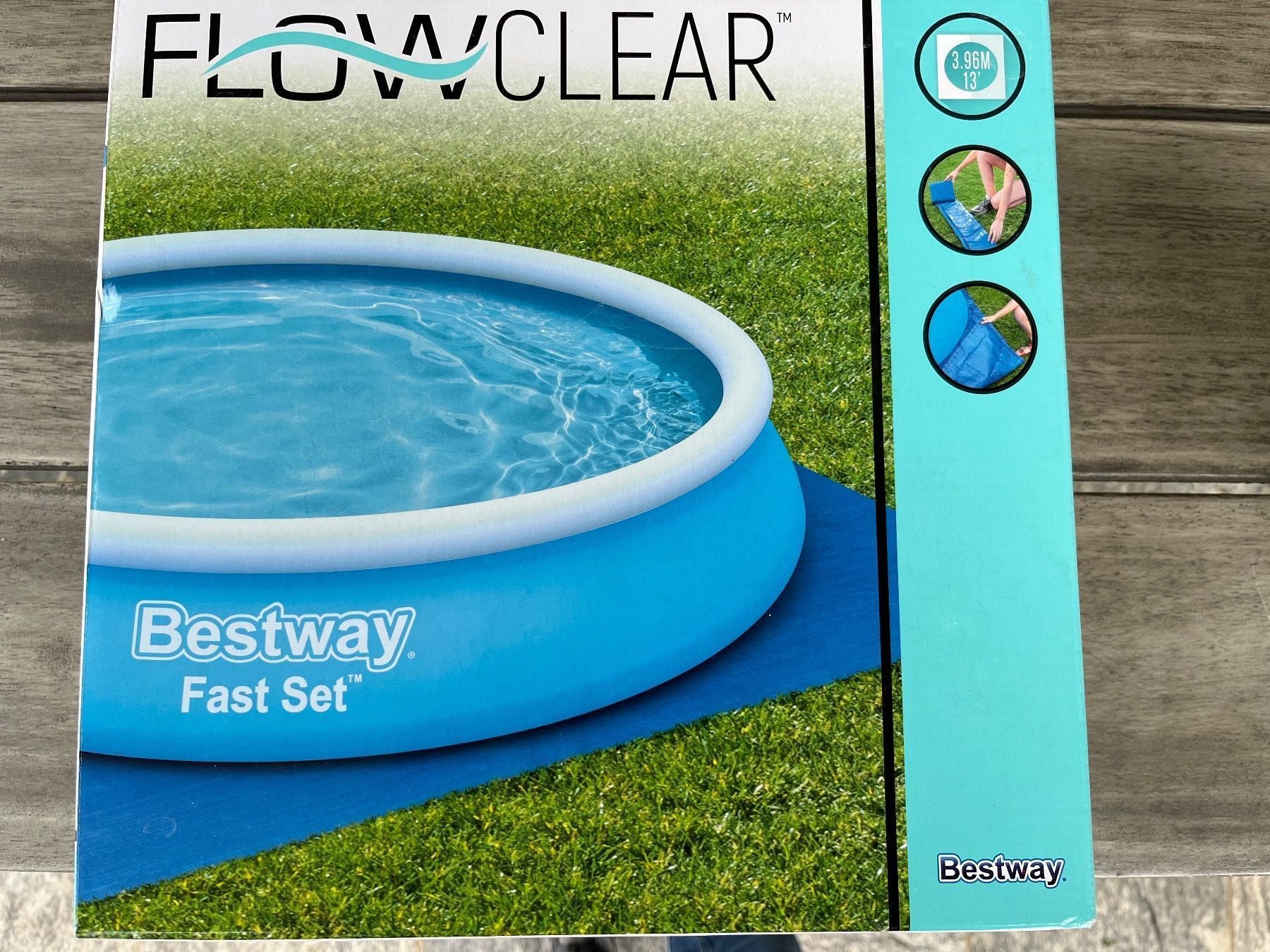 Tappetini fitness: Bodenplane für Pool Neu – Nuovo e nell'imballaggio originale da Münchenstein venduto da falesia8