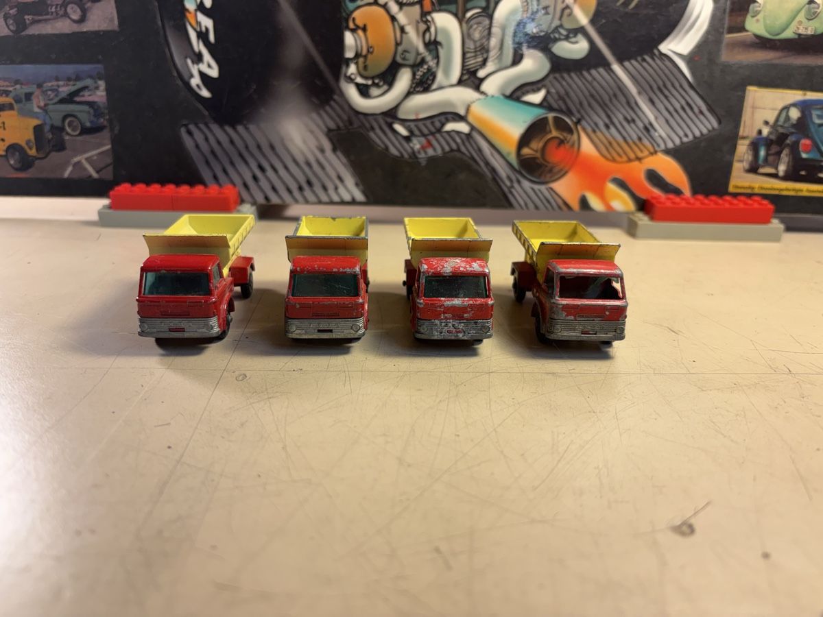 Matchbox Modellini d'auto: Matchbox Grit-Spreading Truck – Usato da Möriken AG venduto da Classics16 1