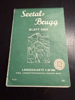 Seetal-Brugg, Landkarte 1:50'000, Blatt 5005 von 1958