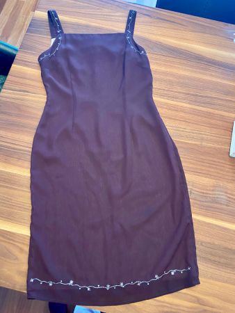Süsses Marken-Cocktail-/Etui-Kleid von Caroll Paris Gr.36