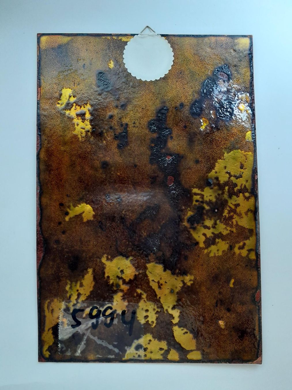 Foto & Immagini: Email / Emaille Bild - Kunstwerk - Kunst - Wandbild – Usato da Männedorf venduto da Bel-view 3