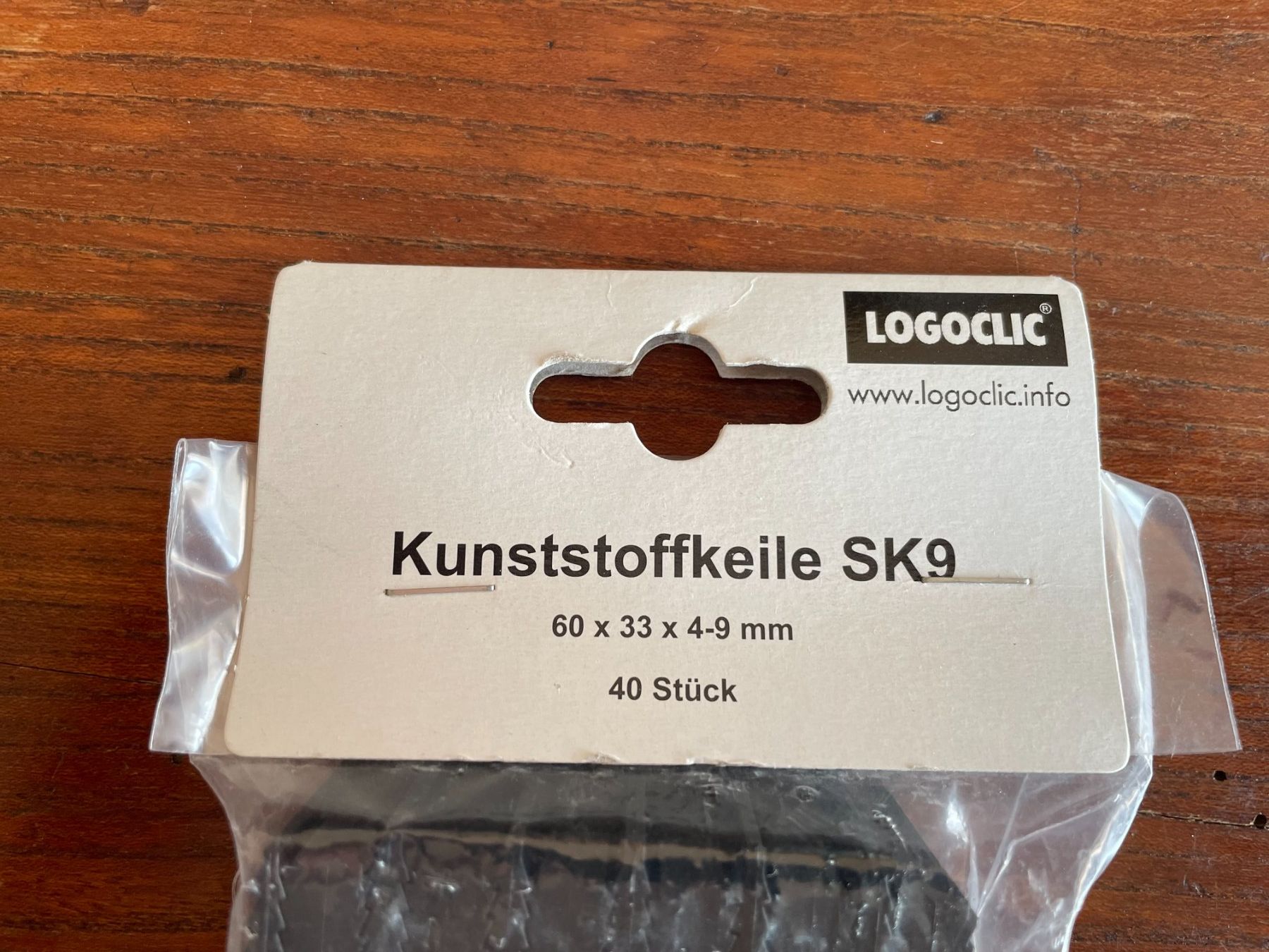 Tutti gli attrezzi: Kunststoffkeile schwarz – Nuovo e nell'imballaggio originale da Zürich venduto da LaSorella 3