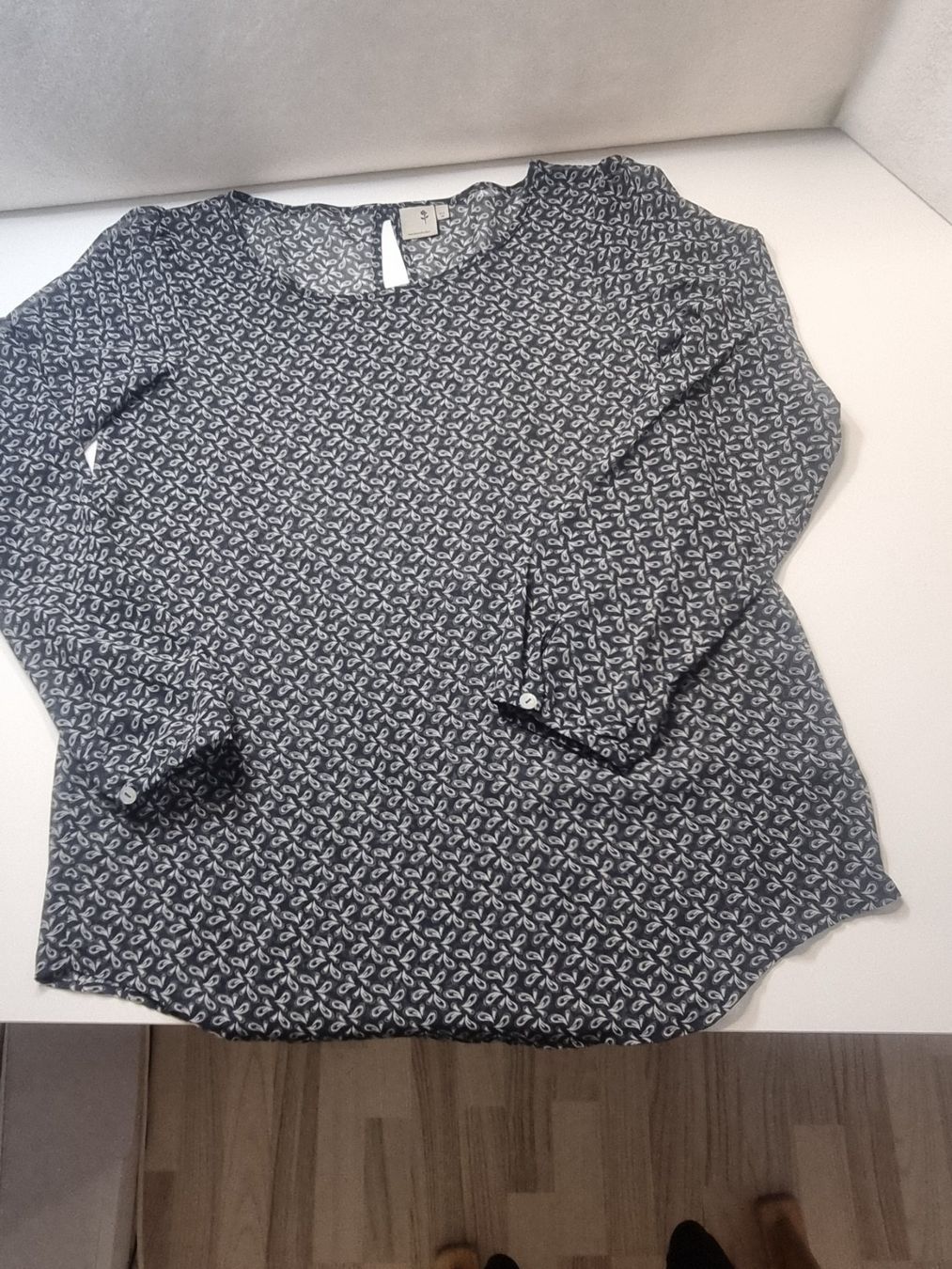 Blusen: S 36 SEIDENSTICKER leichte Bluse langarm Chiffon semitransp. – Neu (gemäss Beschreibung) aus Dürnten von Bachtelsurfer 5
