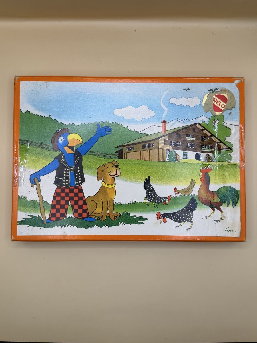 Penelope Puzzle: Penelope Holz Puzzle von GLOBI Vintage – Usato da Genève venduto da sho_67qj