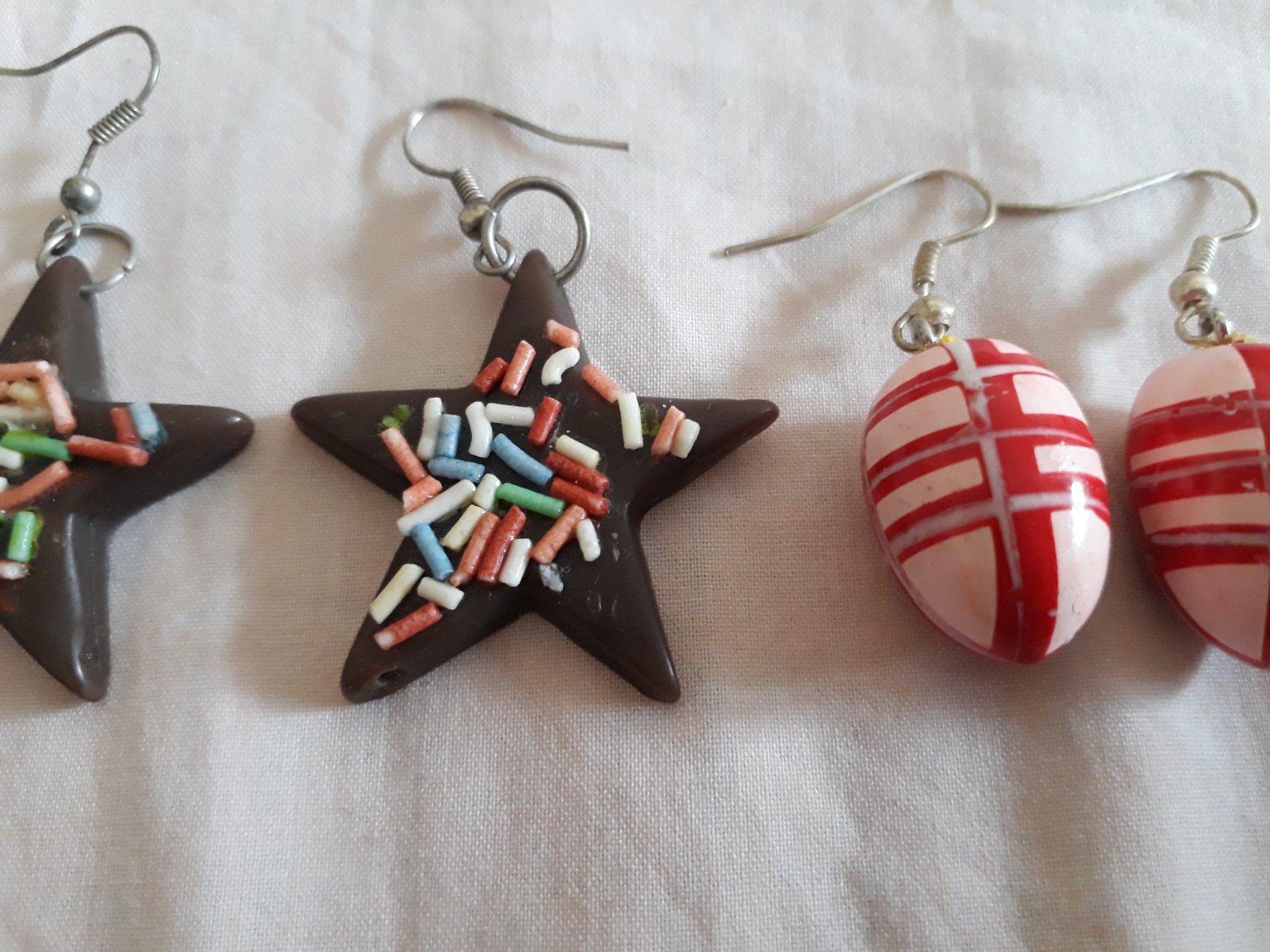 Orecchini pendenti & Orecchini a lobo: 3 paar Modeschmuck Ohrringe – Usato da Basel venduto da mon_7m8h 1