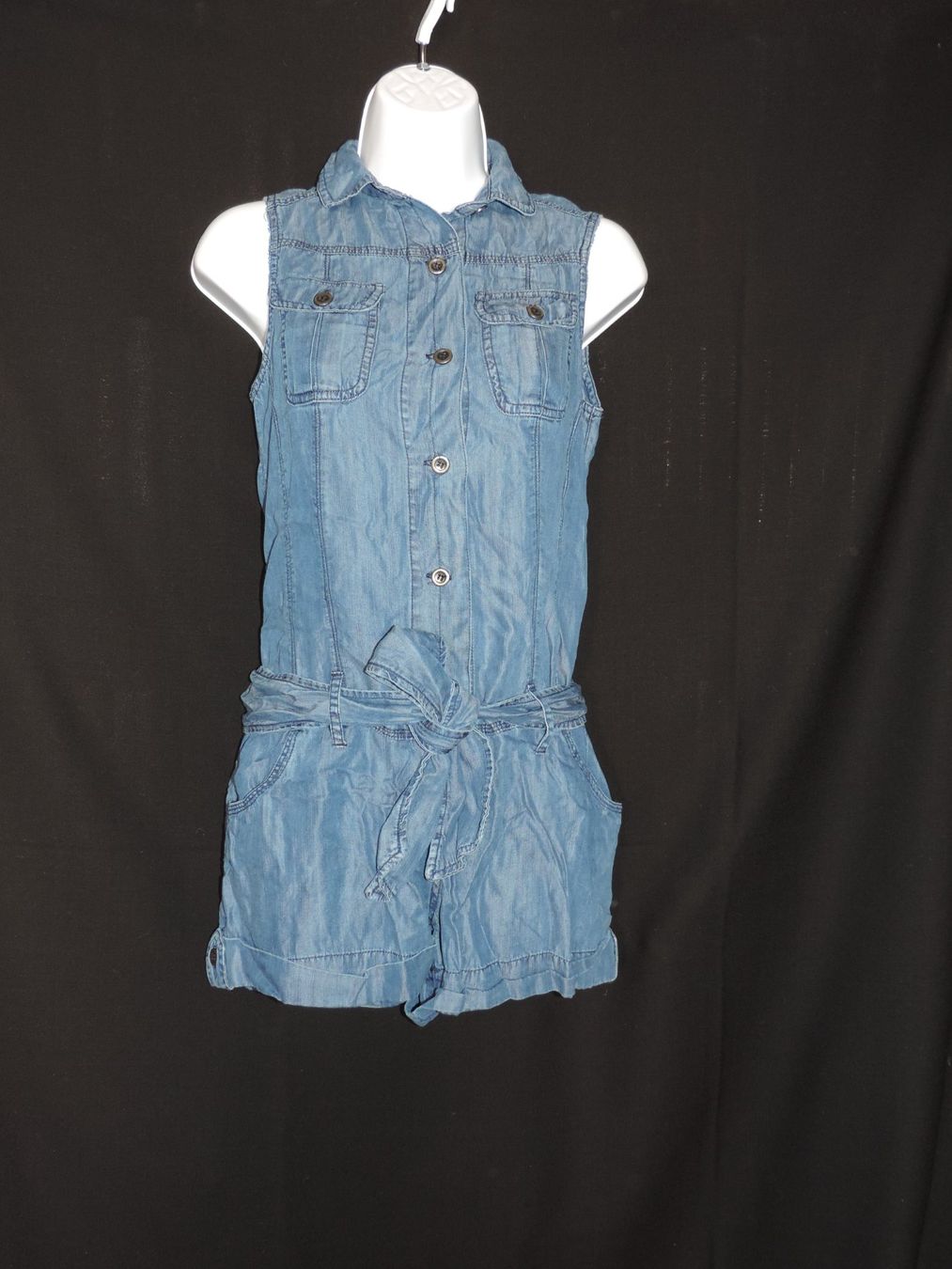 Tute: jumpsuit jeans foncé Camaïeu – Usato da Genève venduto da Axelle333 2