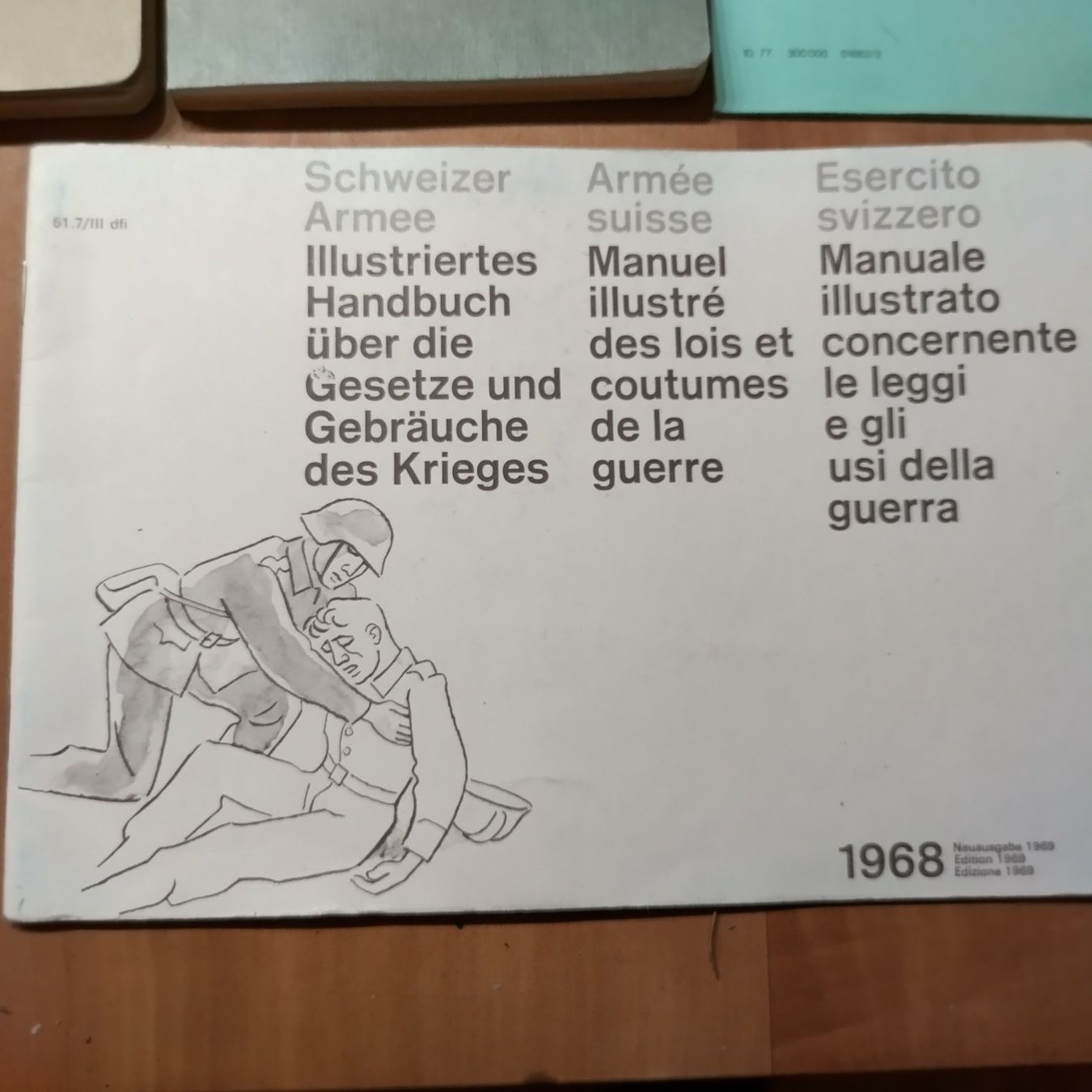Schweizer Armee Borse: Alte Schweizer Armee Kartentasche/Umhängetasche – Usato da Arnegg venduto da Arnrom 3