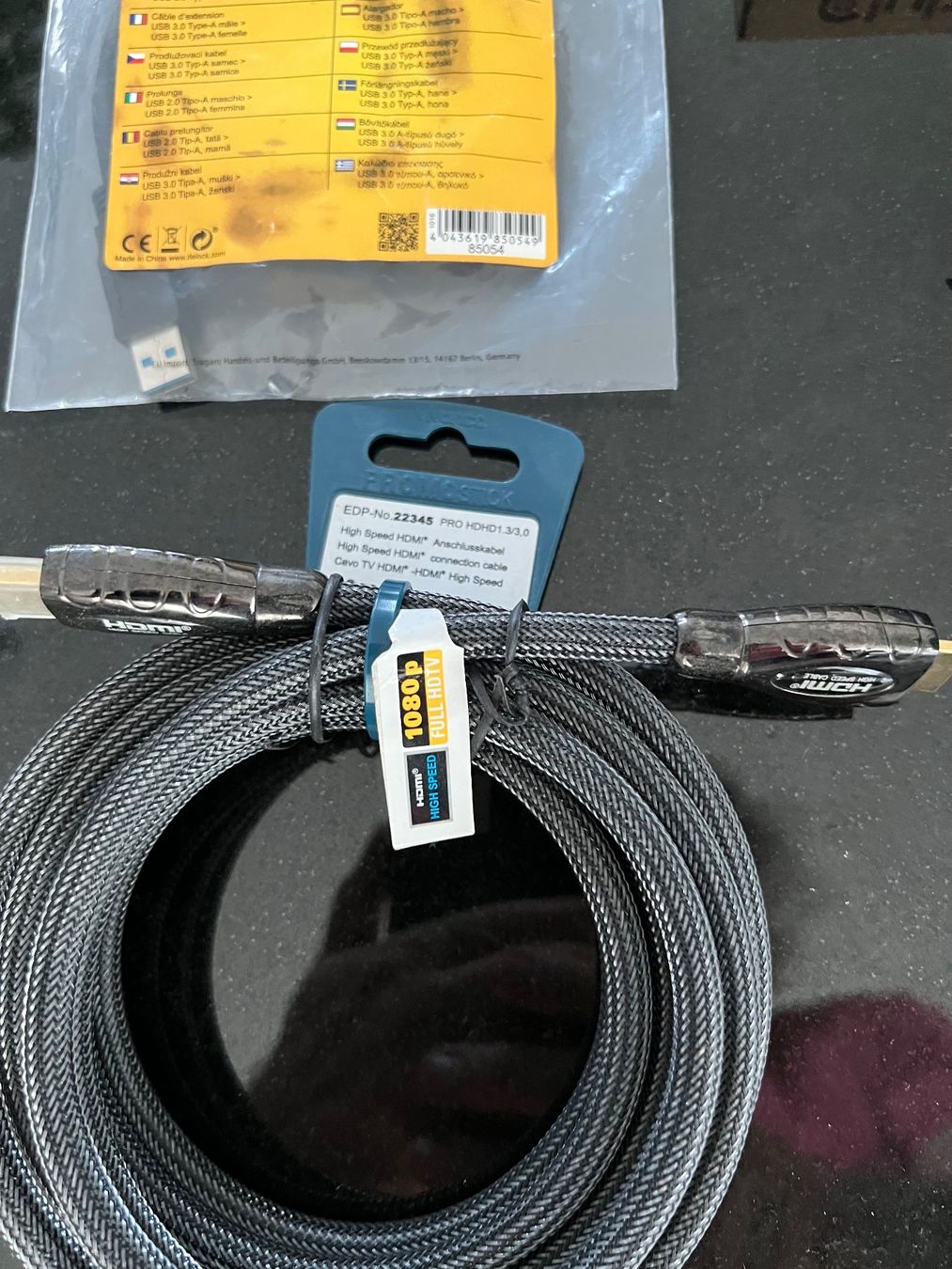 Cavi: Diverse Kabel USB, Display, Micro-USB, HDMI – Nuovo (secondo la descrizione) da Neukirch / Egnach venduto da Taucher68 4
