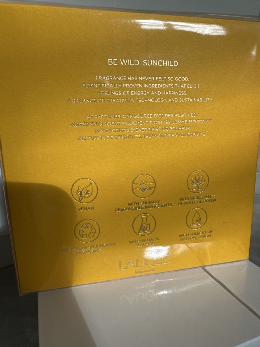 Lalique Profumi & Eau de Toilette: LALIQUE Soleil Vibrant Eau de Parfum 100ml – Nuovo e nell'imballaggio originale da Dietikon venduto da vithya88 2